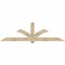 Ekena Millwork Redmond Rough Sawn Timber Gable Bracket, Douglas Fir, 108"W x 31 1/2"H x 6"D x 6"F, 7/12 Pitch GBW108X31X0606RED00RDF - alternate 1